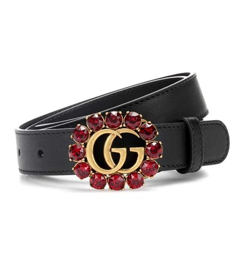 jeweled gucci belt